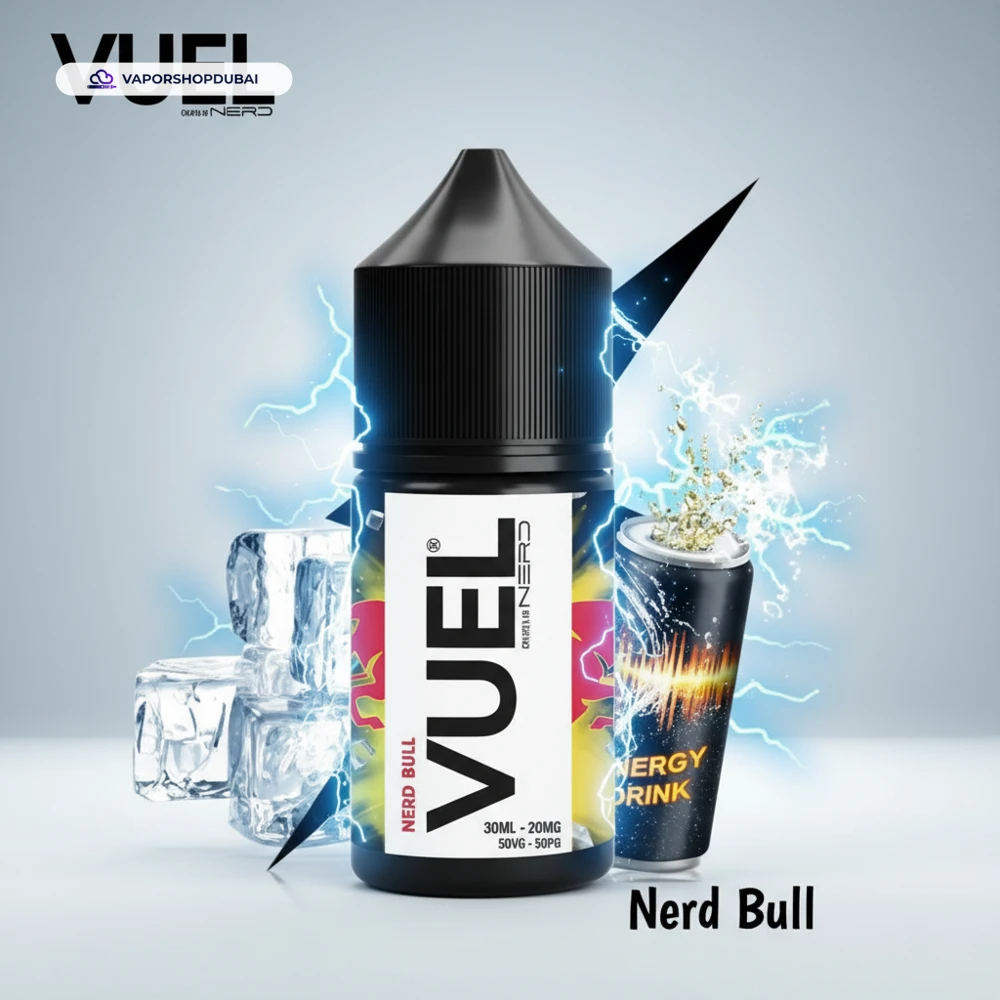 VUEL Nerd Saltnic 30ml Created By Fraxlabs Nerd In UAE 20 VUEL Nerd Saltnic 30ml Created By Fraxlabs Nerd In UAE