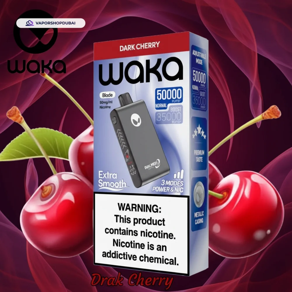 Waka Blade 50000 Puffs Disposable Vape In UAE 14 dark-cherry