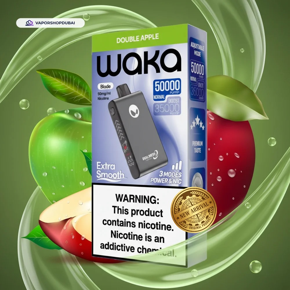 Waka Blade 50000 Puffs Disposable Vape In UAE 15 double-apple