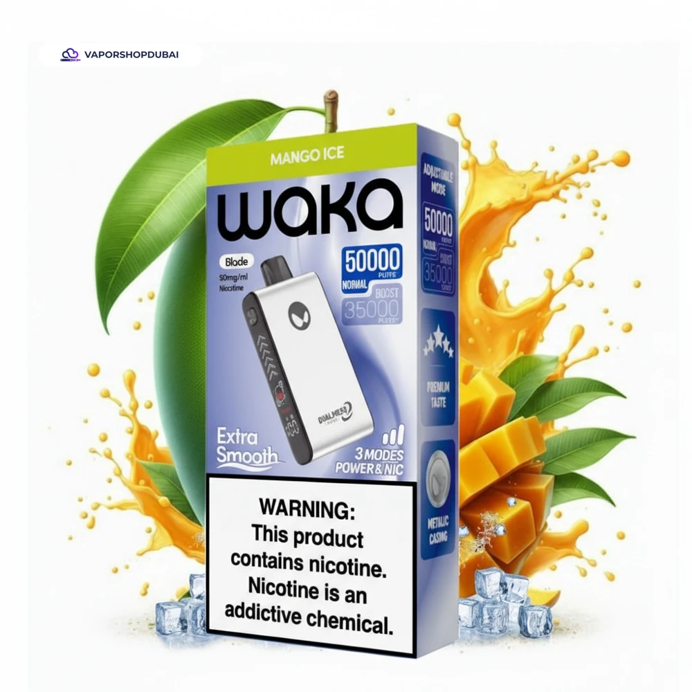 Waka Blade 50000 Puffs Disposable Vape In UAE 17 mango-ice