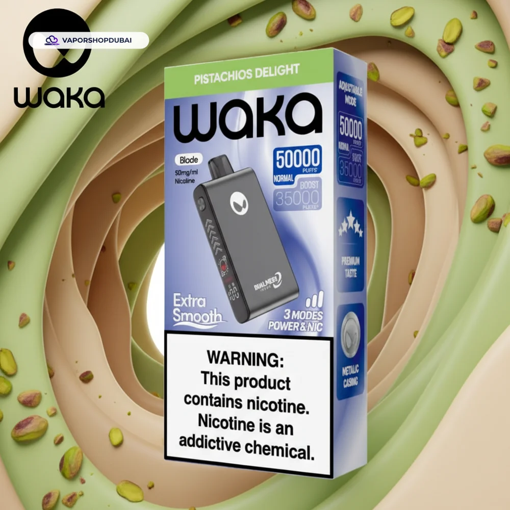 Waka Blade 50000 Puffs Disposable Vape In UAE 22 pistachios-delight