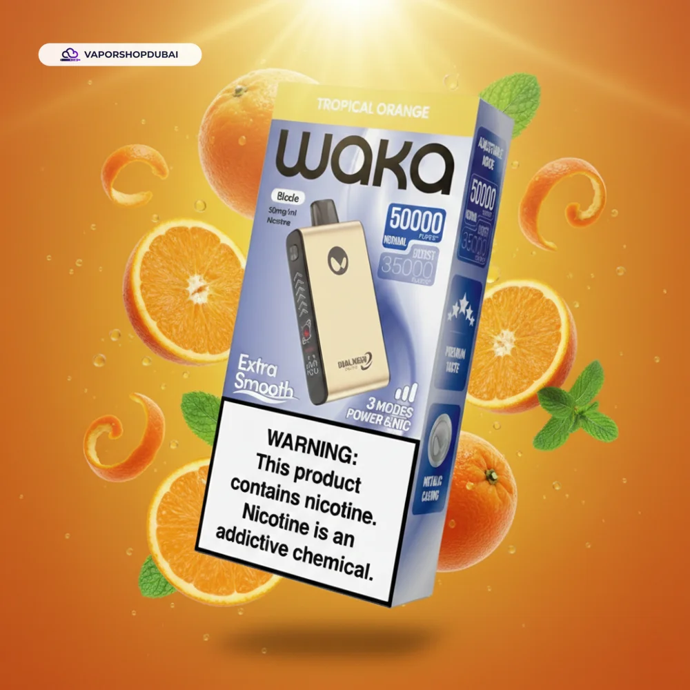 Waka Blade 50000 Puffs Disposable Vape In UAE 8 tropical-orange