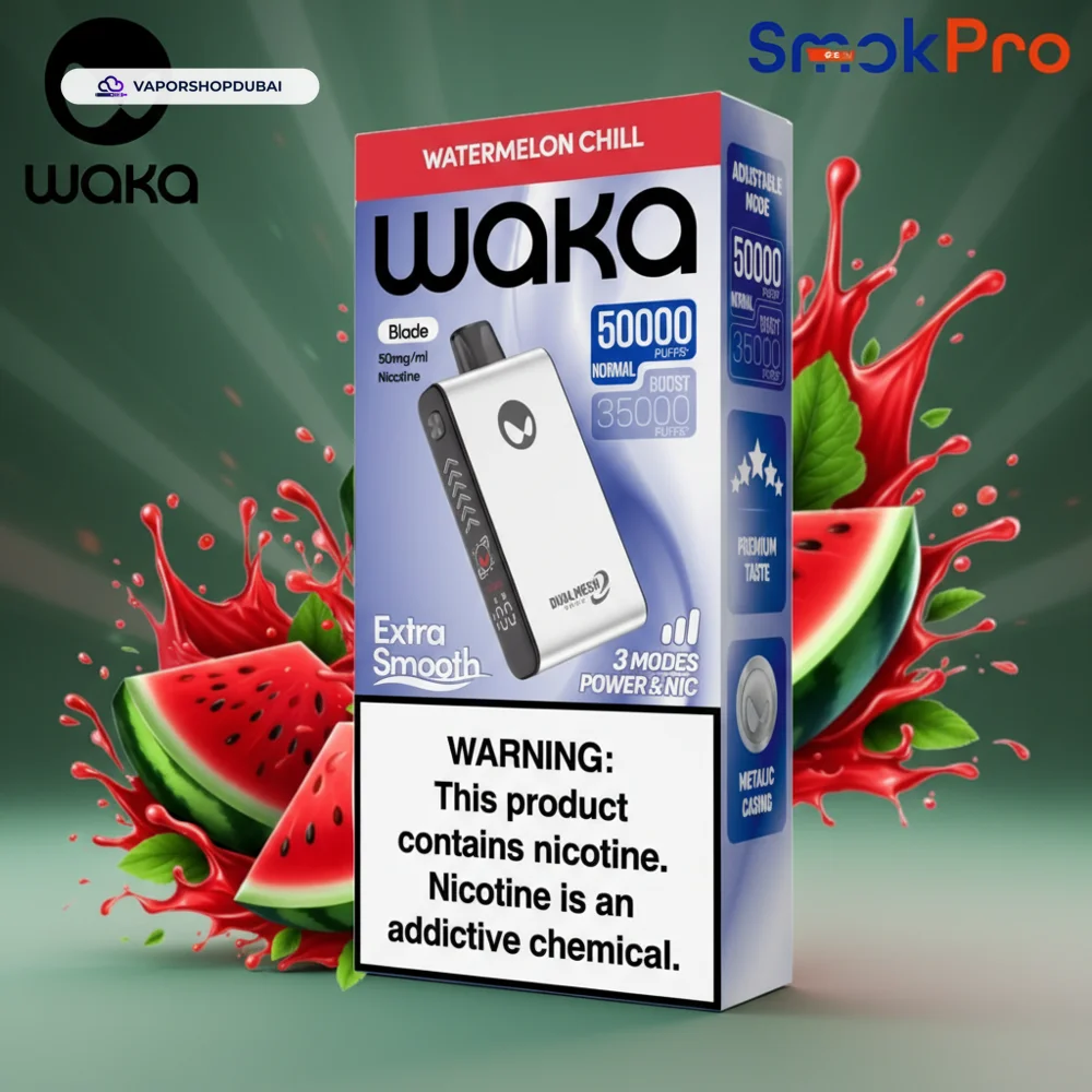 Waka Blade 50000 Puffs Disposable Vape In UAE 29 watermelon-chill