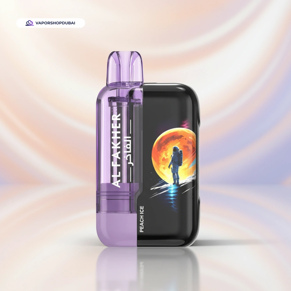 Al Fakher vape Ultra 25000 Disposable Vape 13 Al Fakher Ultra 25000 Prefilled Vape Kit Peach Ice