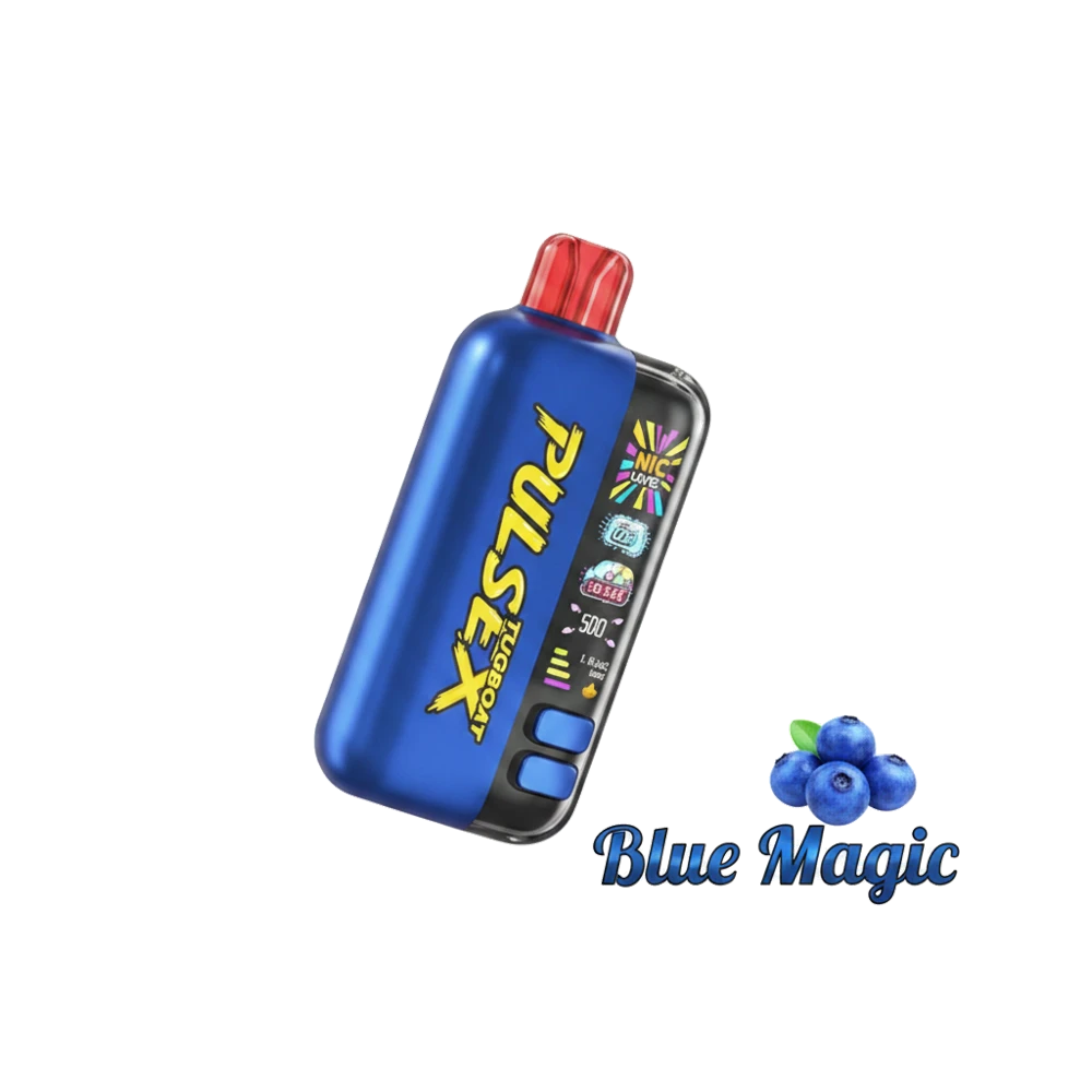 Tugboat PULSE X 50K Puffs in UAE 15 Buy New Tugboat PULSE X 50K Puffs in UAE Blue Magic premium transparent