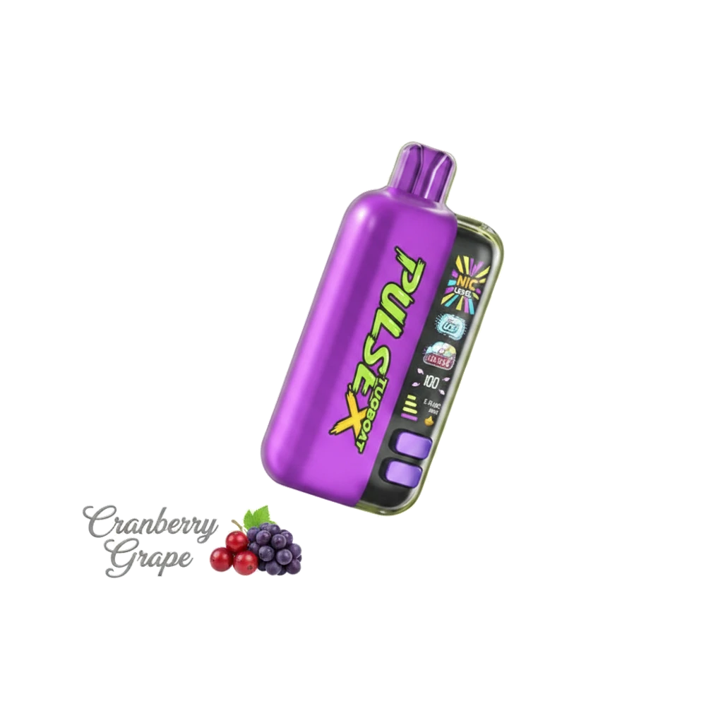 Tugboat PULSE X 50K Puffs in UAE 12 Buy New Tugboat PULSE X 50K Puffs in UAE Cranberry Grape premium transparent