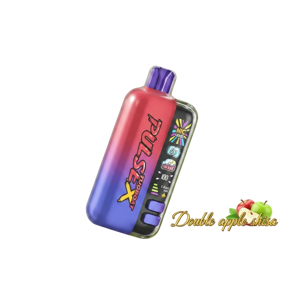 Tugboat PULSE X 50K Puffs in UAE 11 Buy New Tugboat PULSE X 50K Puffs in UAE Double apple shisha premium transparent