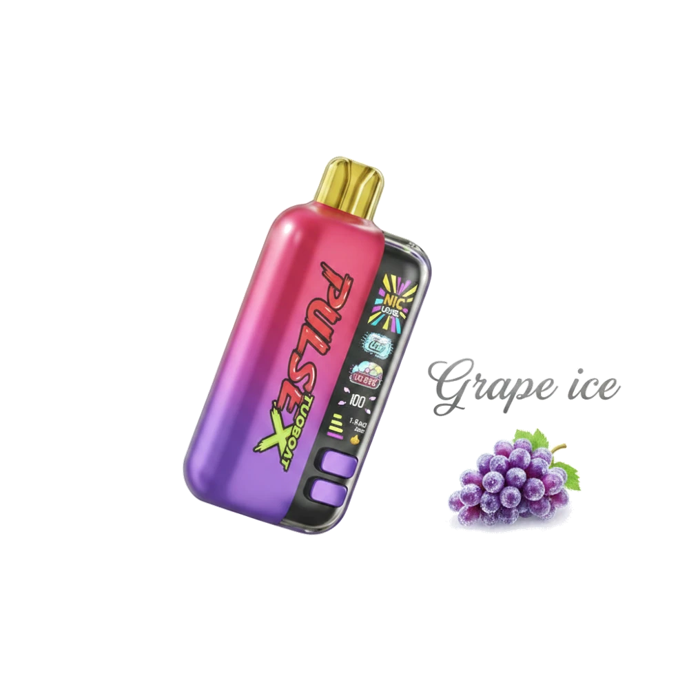 Tugboat PULSE X 50K Puffs in UAE 10 Buy New Tugboat PULSE X 50K Puffs in UAE Grape ice premium transparent
