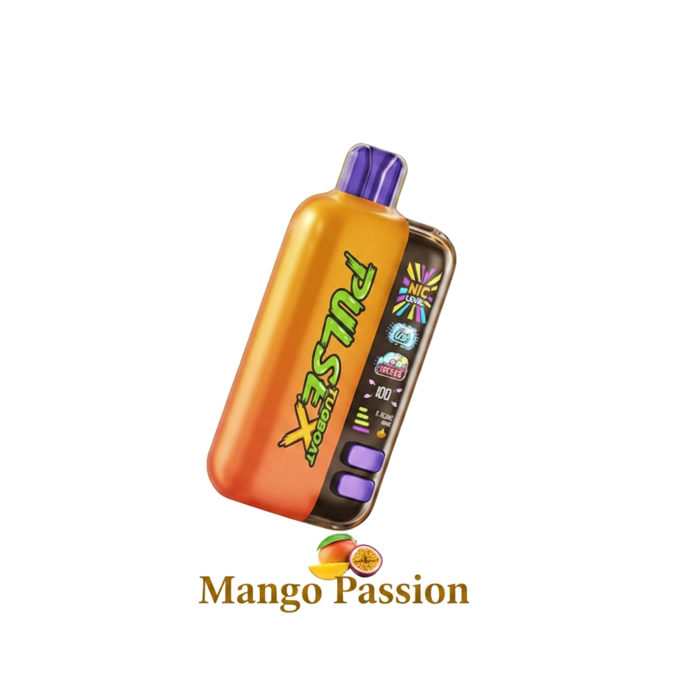 Tugboat PULSE X 50K Puffs in UAE 8 Buy New Tugboat PULSE X 50K Puffs in UAE Mango Passion premium transparent