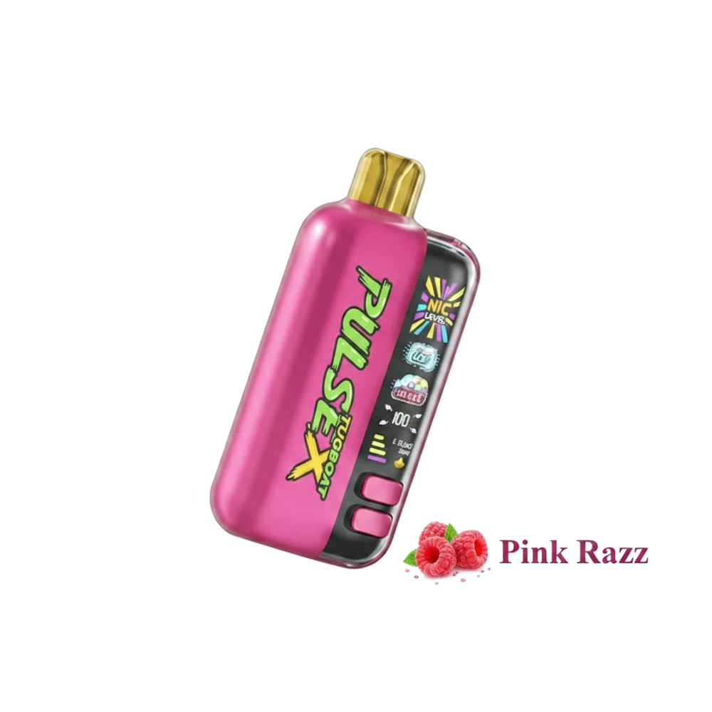 Tugboat PULSE X 50K Puffs in UAE 6 Buy New Tugboat PULSE X 50K Puffs in UAE Pink Razz premium transparent
