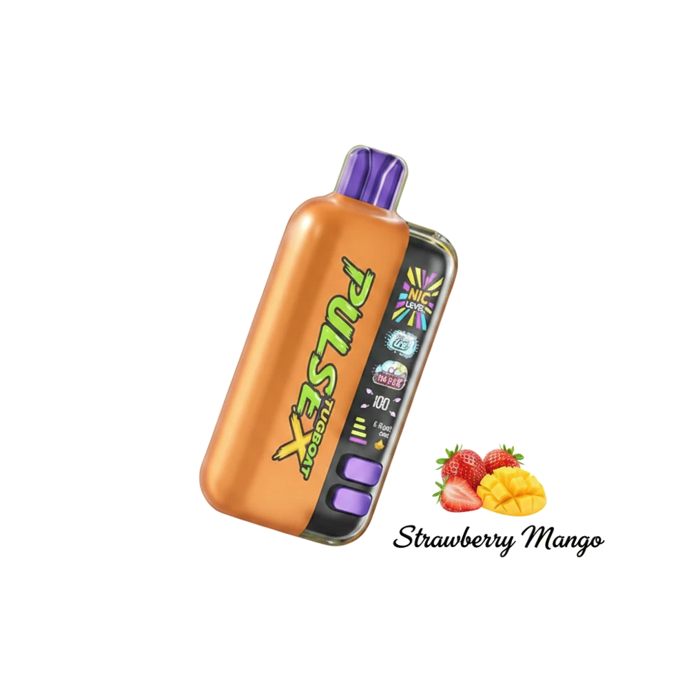 Tugboat PULSE X 50K Puffs in UAE 3 Buy New Tugboat PULSE X 50K Puffs in UAE Strawberry Mango premium transparent