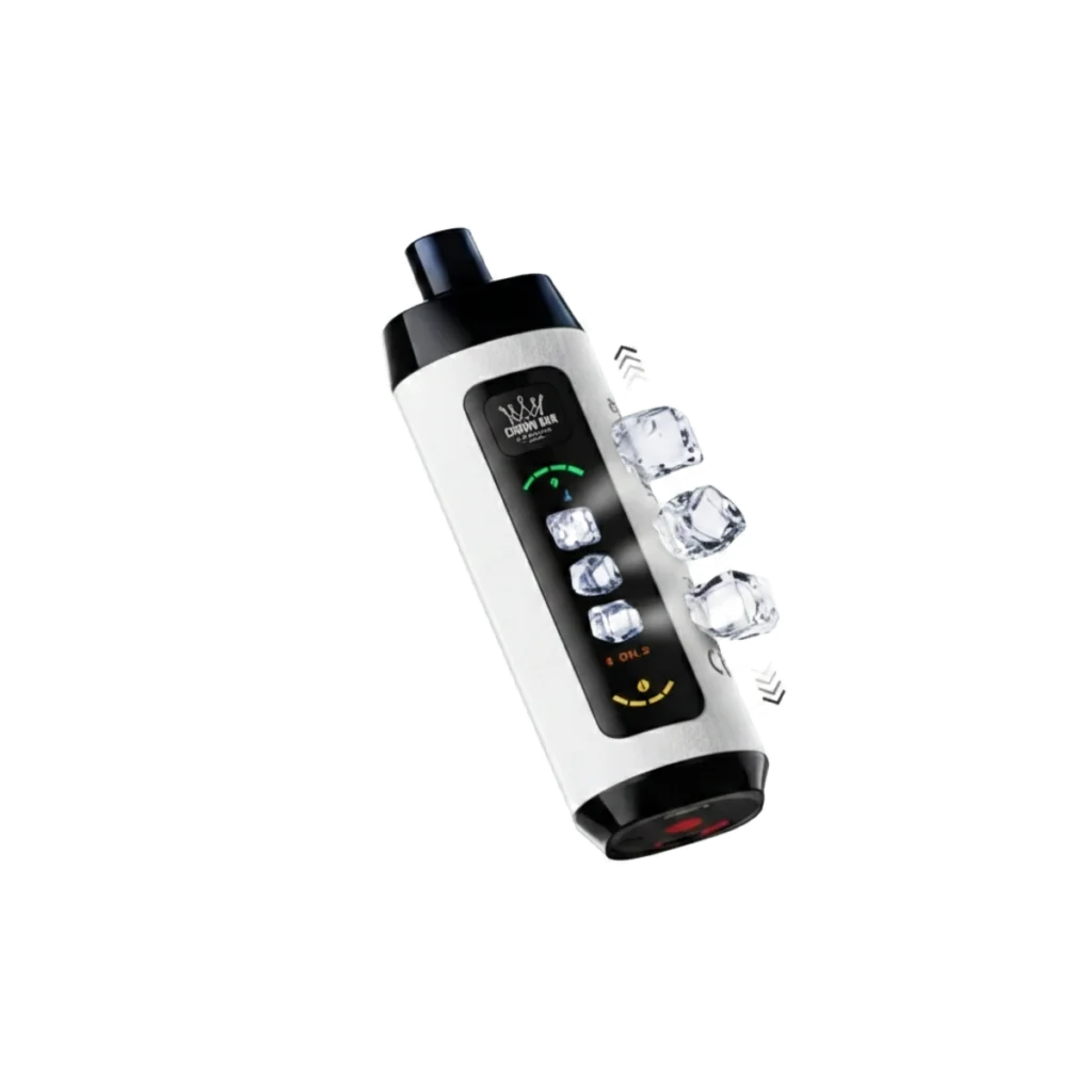 Crown Bar Al Fakher 15000 Puffs Sound and Adjustable Ice Disposable Vape In UAE premium posed transparent perfect Vozol quality