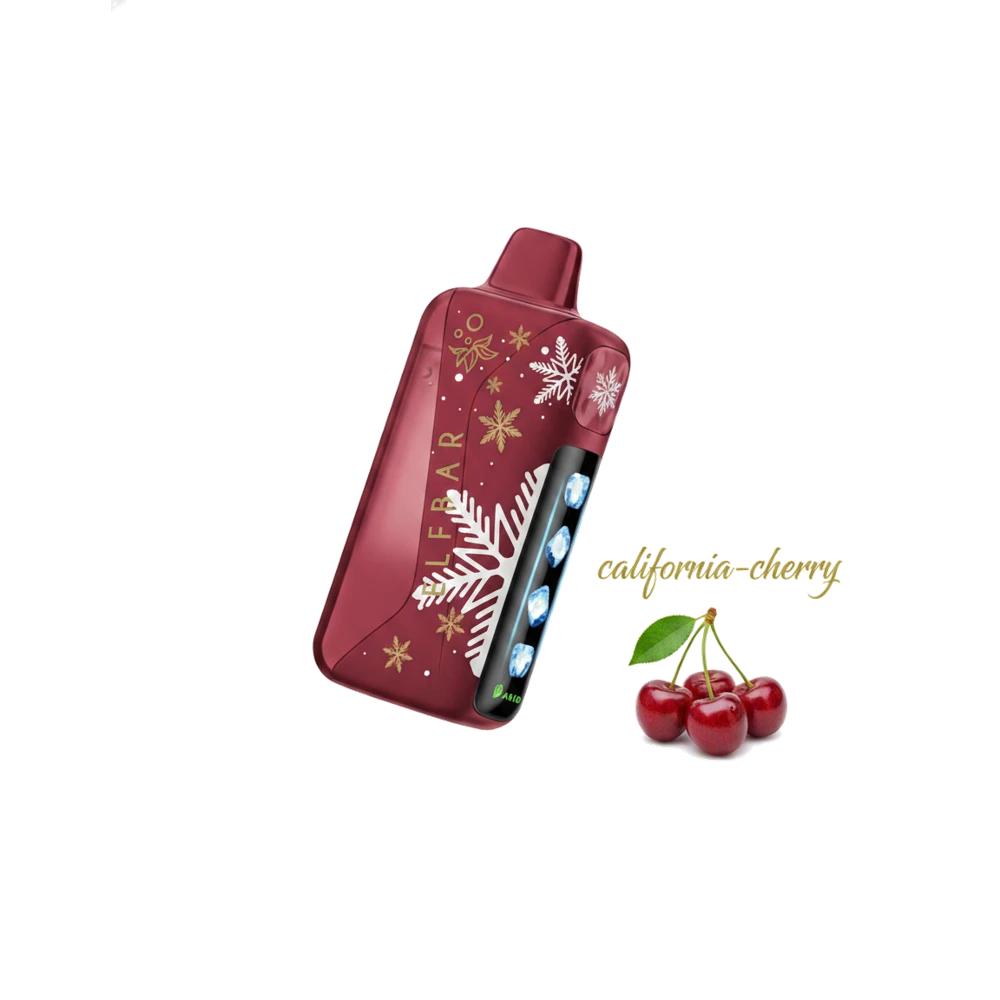 ELFBAR Ice King Pro 40000 Puffs 50mg Nicotine Ice control disposable vape in the UAE 5 ELFBAR Ice King Pro 40000 Puffs 50mg Nicotine Ice control disposable vape in the UAE california-cherry premium transparent