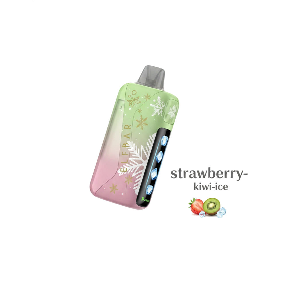 ELFBAR Ice King Pro 40000 Puffs 50mg Nicotine Ice control disposable vape in the UAE 18 ELFBAR Ice King Pro 40000 Puffs 50mg Nicotine Ice control disposable vape in the UAE strawberry-kiwi-ice premium transparent