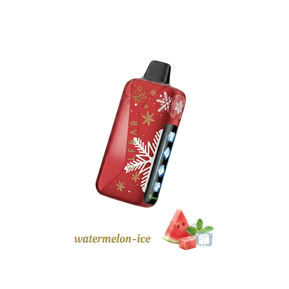 ELFBAR Ice King Pro 40000 Puffs 50mg Nicotine Ice control disposable vape in the UAE 21 ELFBAR Ice King Pro 40000 Puffs 50mg Nicotine Ice control disposable vape in the UAE watermelon-ice premium transparent