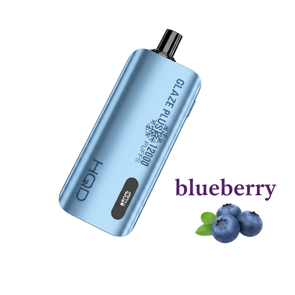 HQD Glaze Plus 12000Puffs Disposable Vape In UAE 4 HQD Glaze Plus 12000Puffs Disposable Vape In UAE blueberry premium transparent