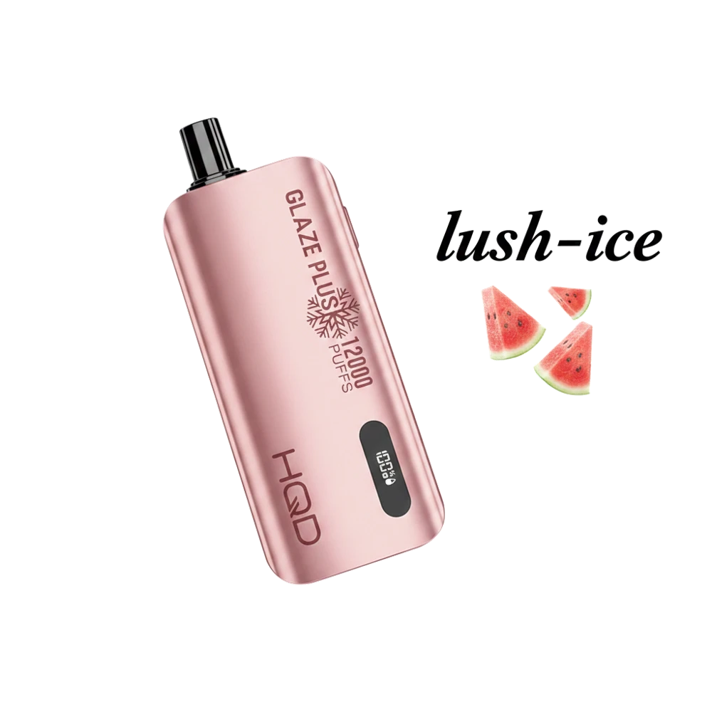 HQD Glaze Plus 12000Puffs Disposable Vape In UAE 8 HQD Glaze Plus 12000Puffs Disposable Vape In UAE lush-ice premium transparent