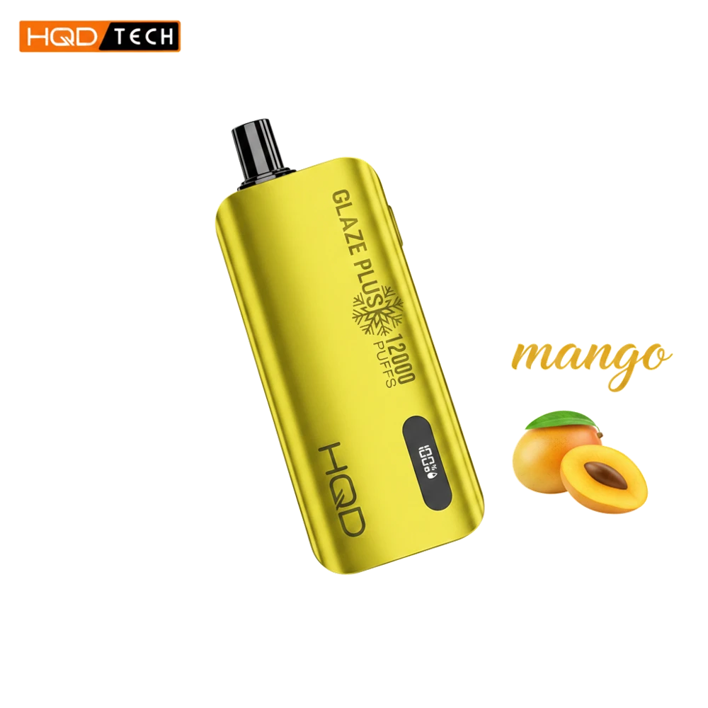 HQD Glaze Plus 12000Puffs Disposable Vape In UAE 9 HQD Glaze Plus 12000Puffs Disposable Vape In UAE mango premium transparent