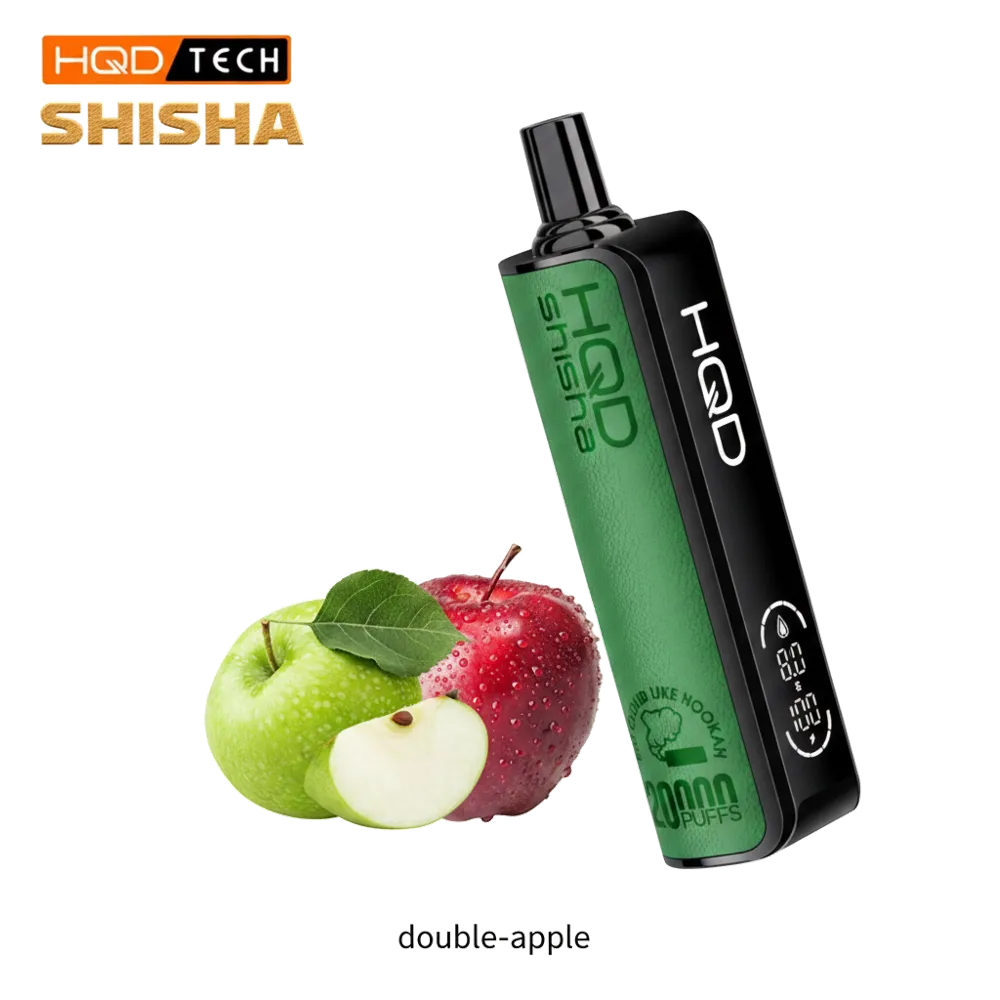 HQD Shisha 20000 Puffs Hookah Disposable Vape 3% 3 HQD Shisha 20000 Puffs Hookah Disposable Vape 3mg in the UAE double-apple premium transparent