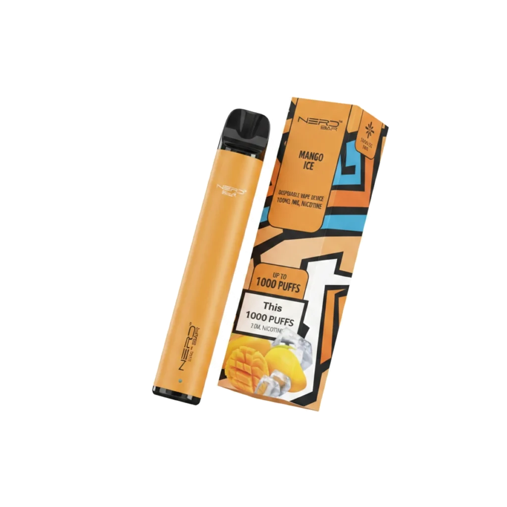 NERD™ BAR 1000 PUFFS premium posed transparent perfect Vozol quality