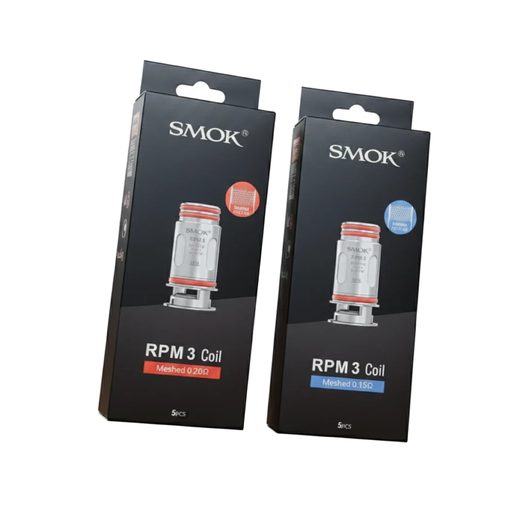 Smok RPM 3 Replacement Coil 5pcs/pack In UAE premium posed transparent perfect Vozol quality