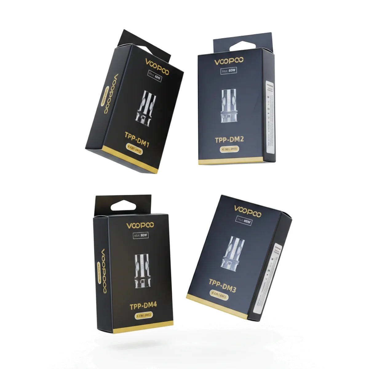 Voopoo TPP replacement coils In UAE 1 Voopoo TPP replacement coils premium posed transparent perfect Vozol quality