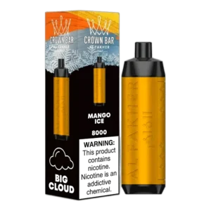 AL FAKHER CROWN BAR 8000 PUFFS Dubai premium transparent