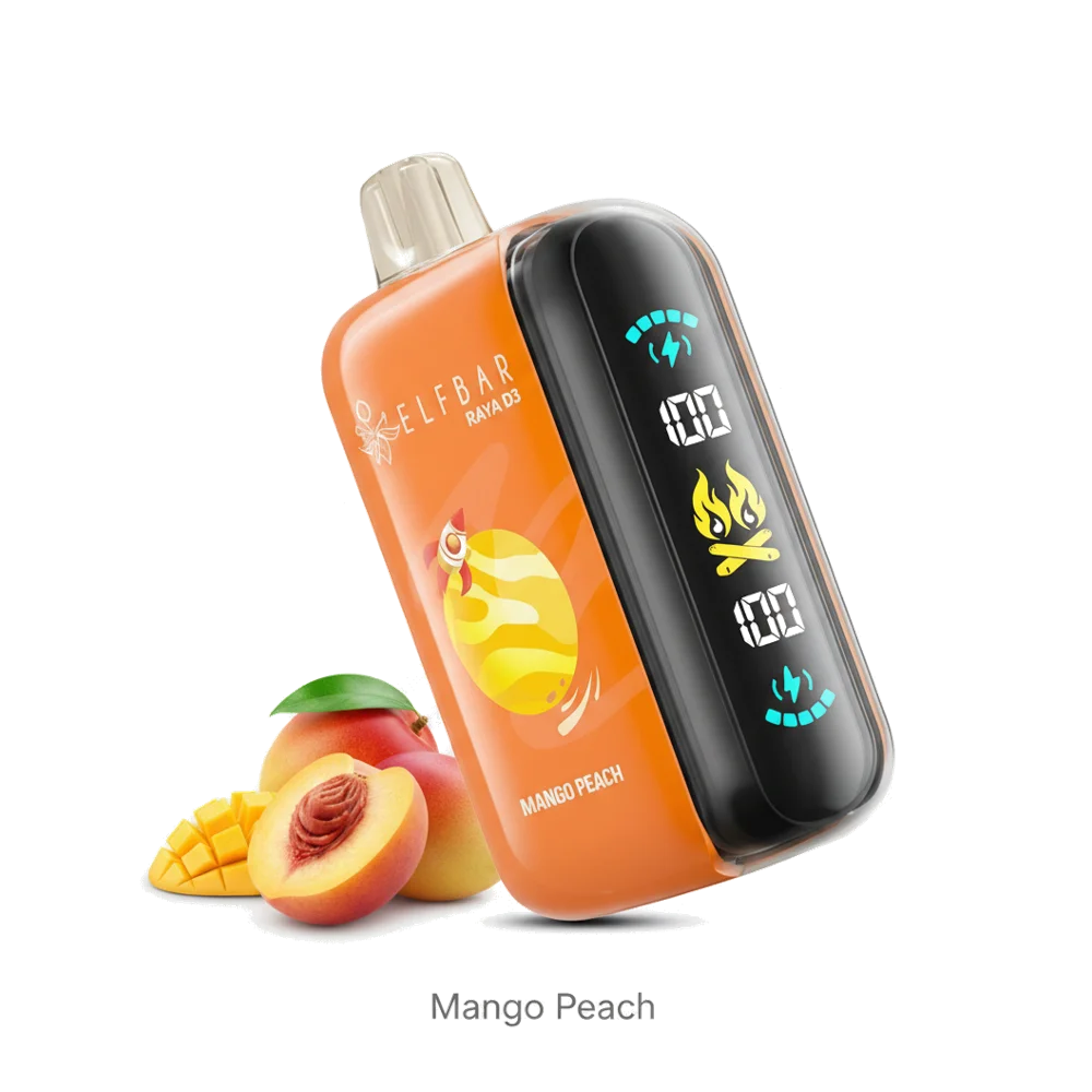 ELFBAR Raya D3 25000 Puffs Dubai — AED 55, Dual Mesh, All Flavors 1 ELFBAR Raya D3 25000 Puffs Dubai - Dual Mesh Disposable Vape