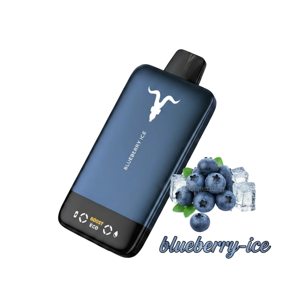 IGNITE V155 15500 puff Vape Ultra Slim Pod Kit 2 IGNITE V155 15500puffs Disposable Vape Ultra Slim Pod Kit in the UAE blueberry-ice premium transparent