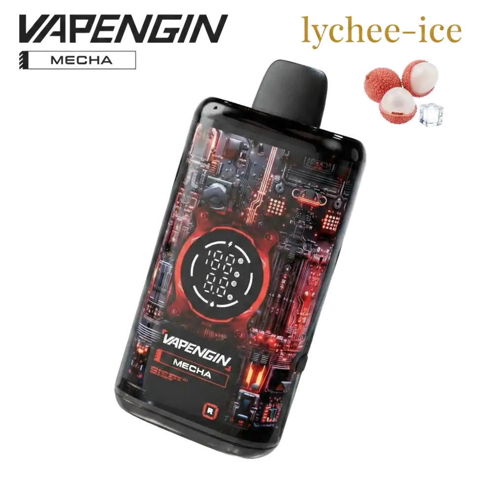 VAPENGIN Meacha 50000 Puffs Disposable Vape kit In UAE 4 VAPENGIN Meacha 50000 Puffs Disposable Vape kit In UAE lychee-ice premium transparent