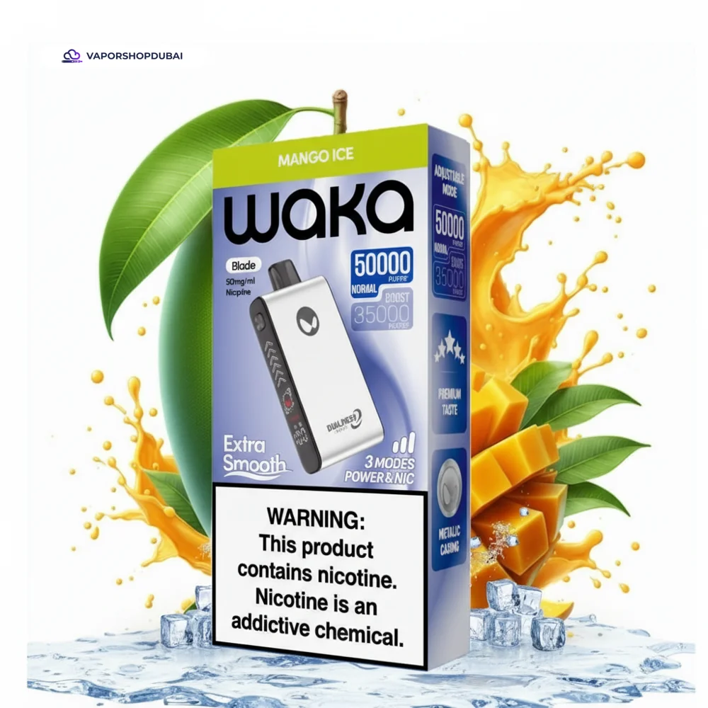 WAKA Blade 50000 Puffs Dubai — Tri-Mesh, Blade & Stealth Mode | AED 55 6 WAKA Blade 50000 Puffs Dubai — Tri-Mesh, Blade & Stealth Mode | AED 55 - Image 6