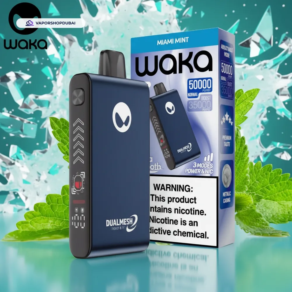 WAKA Blade 50000 Puffs Dubai — Tri-Mesh, Blade & Stealth Mode | AED 55 7 WAKA Blade 50000 Puffs Dubai — Tri-Mesh, Blade & Stealth Mode | AED 55 - Image 7