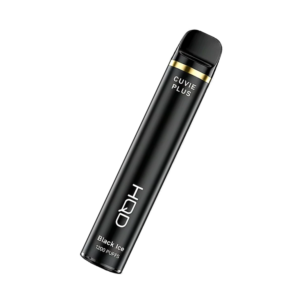 HQD Black Ice 1200 Puffs Cuvie Plus Disposable Vape 50mg in the UAE 1 hqd cuvie plus black ice disposable vapes in uae