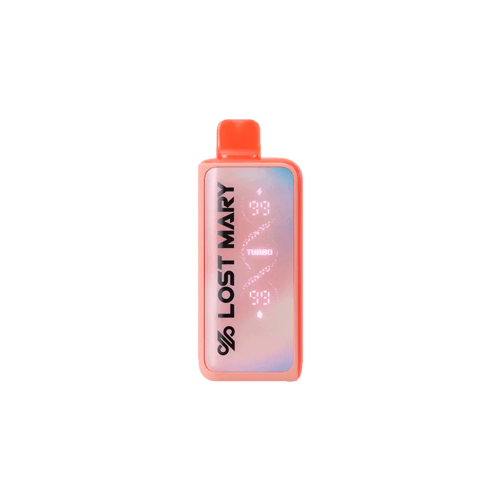 Lost Mary MT 35000 Puff Turbo Disposable Vape in UAE 3 Lost Mary MT 35000 Puff Turbo Disposable Vape in UAE strawmelon-peach premium transparent