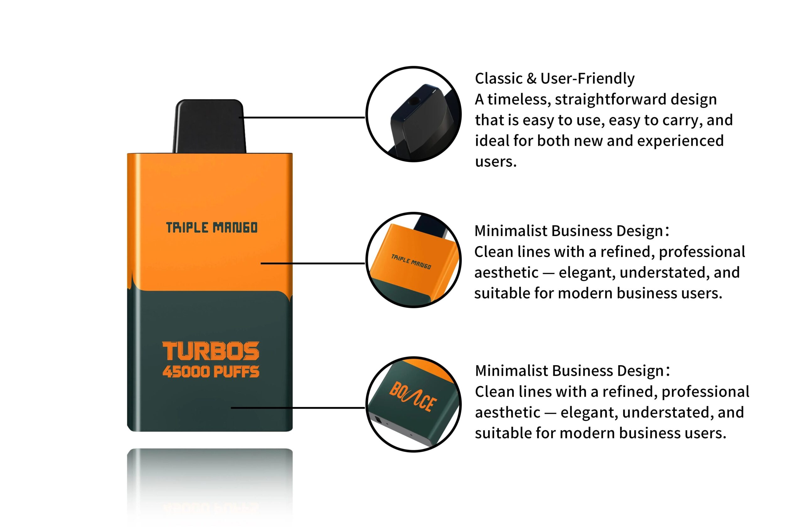 Bounce Turbo S 45000 Puffs Disposable Vape In UAE Bounce Turbo S 45000 Puffs Disposable Vape In UAE photo