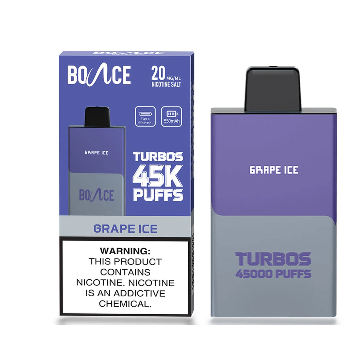 Bounce Turbo S 45000 Puffs Disposable Vape In UAE Bounce Turbo S 45000 Puffs Disposable Vape In UAE