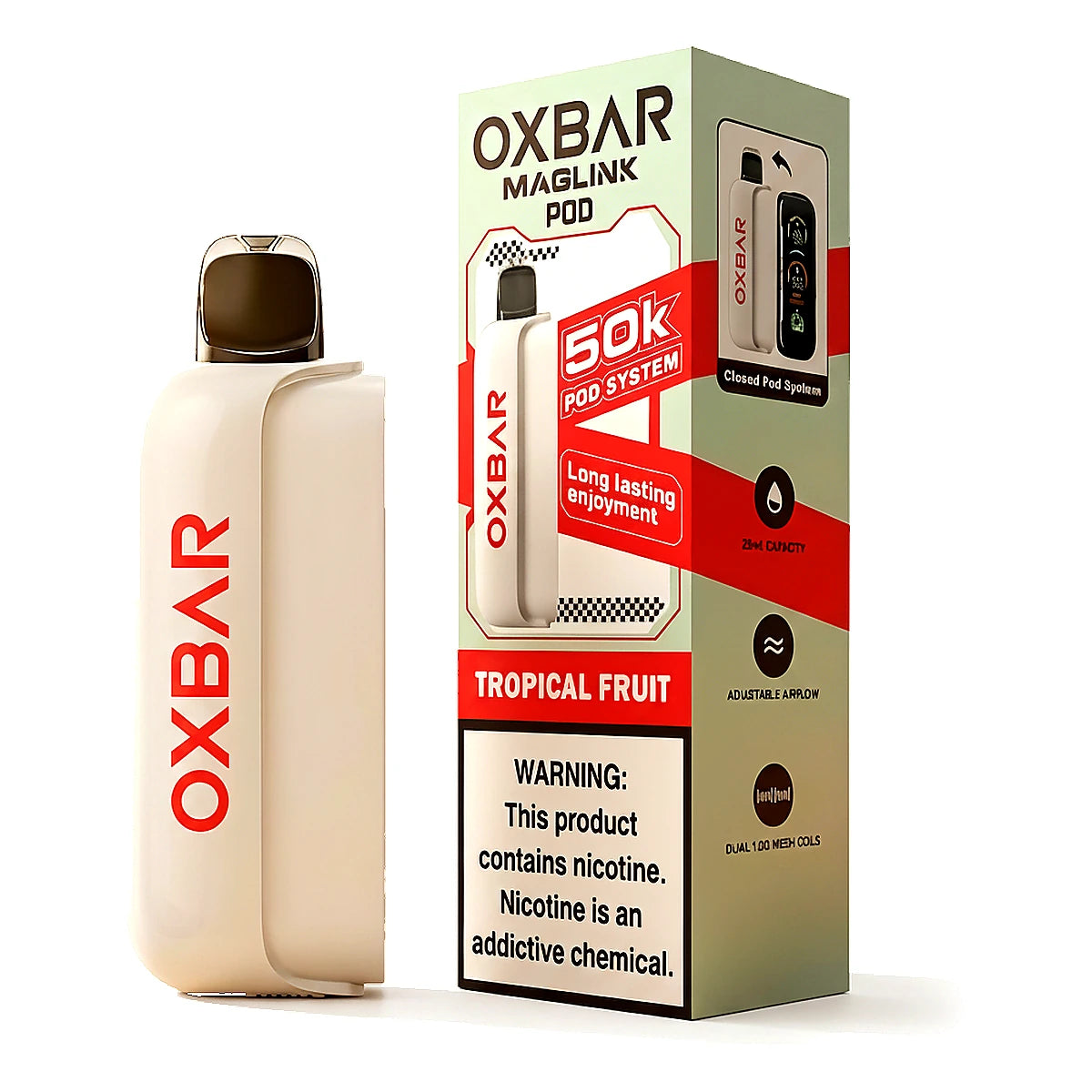OXBAR Maglink 50000 Puffs Disposable Pod & Battery Disposable Vape In UAE OXBAR Maglink 50000 Puffs Disposable Pod & Battery In UAE photo