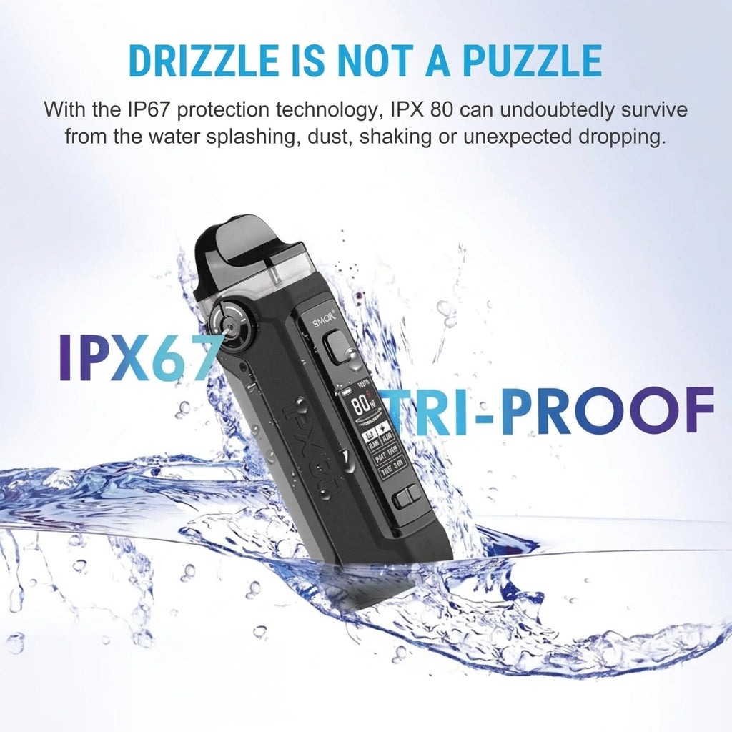 SMOK IPX80 Pod Mod Kit 80W 3000mAh In UAE SMOK IPX80 Pod Mod Kit 80W 3000mAh In UAE photo