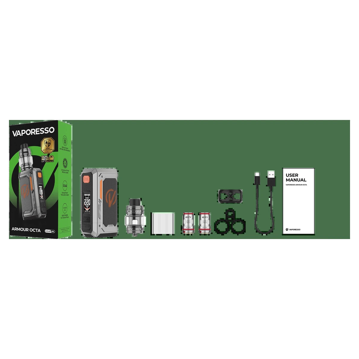 Vaporesso Armour Octa 220W Kit In UAE Vaporesso Armour Octa 220W Kit In UAE photo